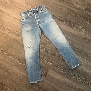 Re/done high waist jeans 25